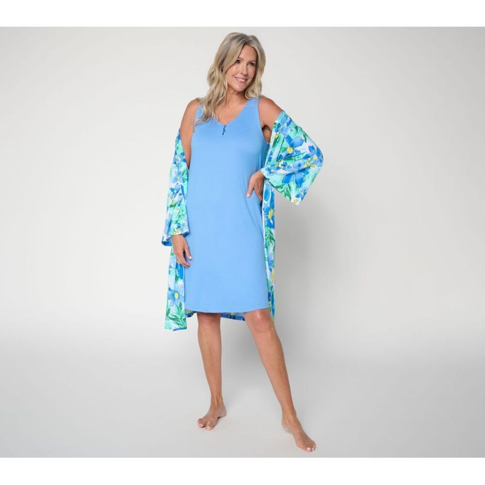 Carole Hochman Women's Plus Sz Sleepwear 2X Make Your Selection: Blue
